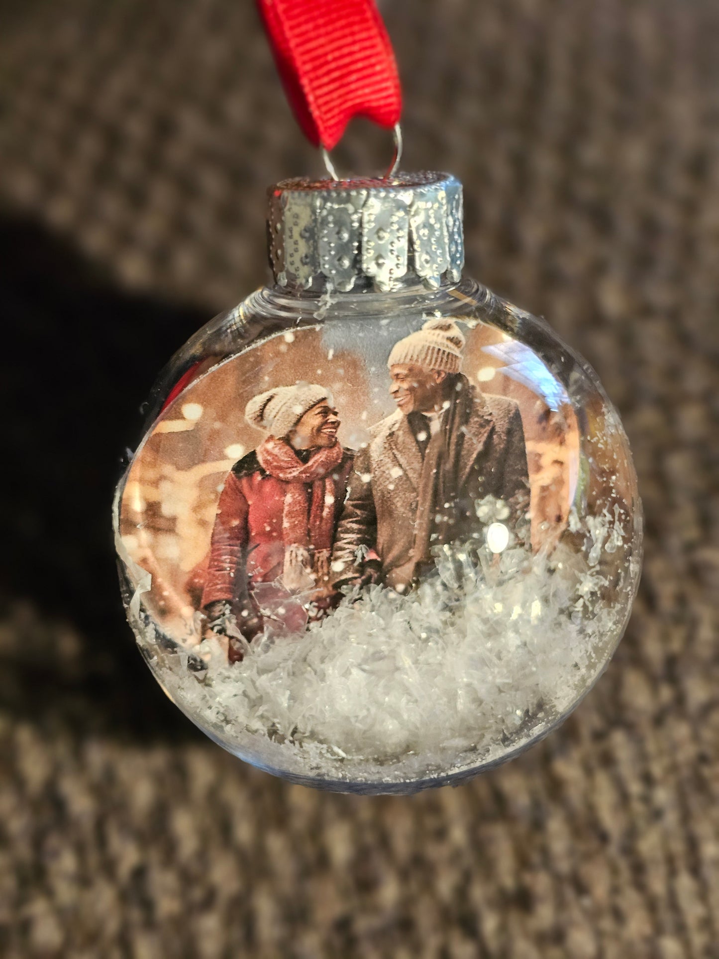 Classy Couple Christmas Ornament