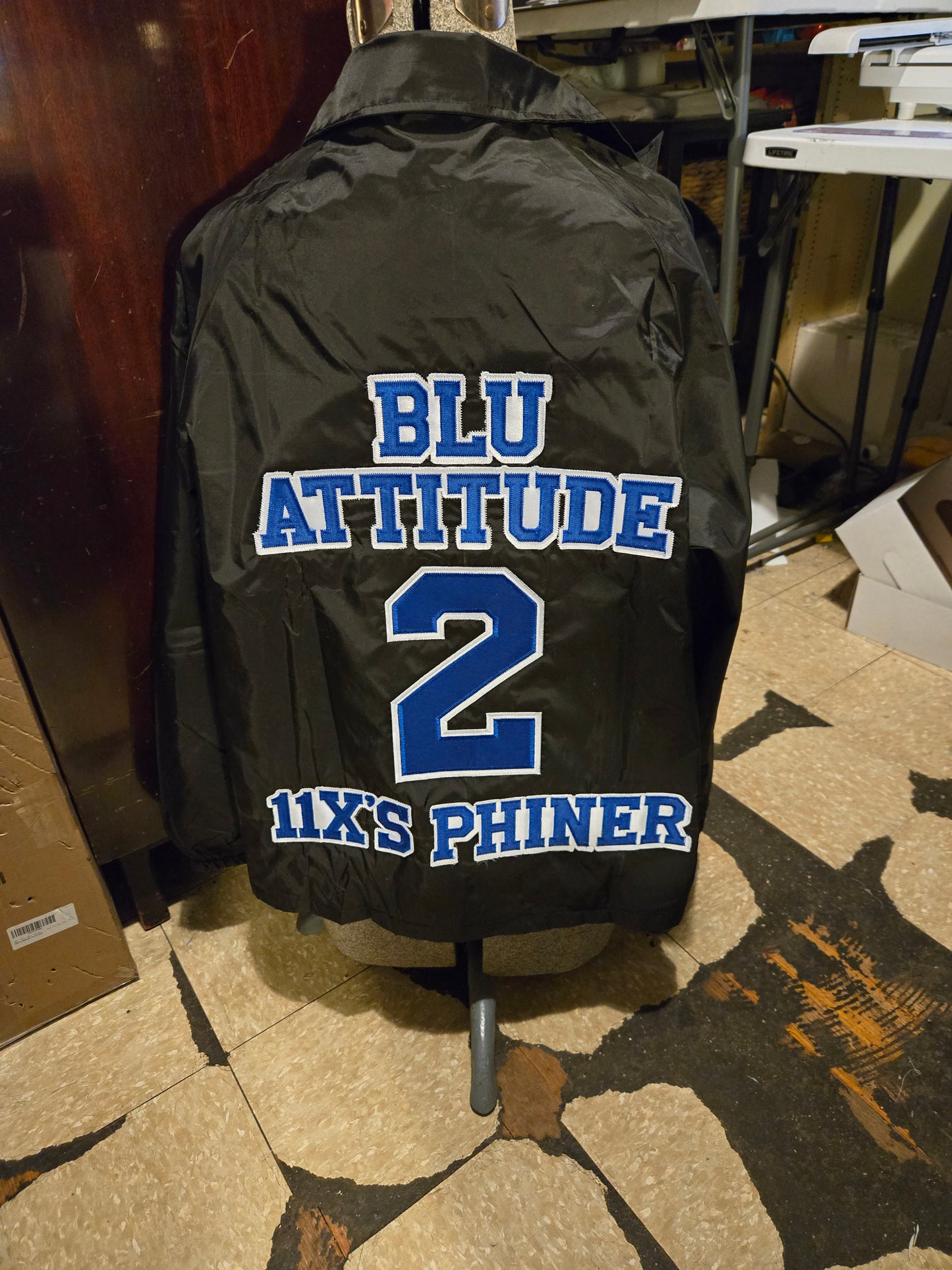 Zeta Phi Beta: Zig Zag Stitch Line Jacket