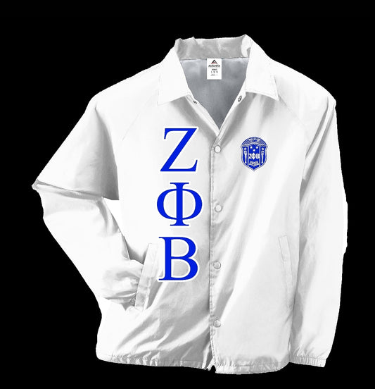 Zeta Phi Beta: Zig Zag Stitch Line Jacket - Personalized