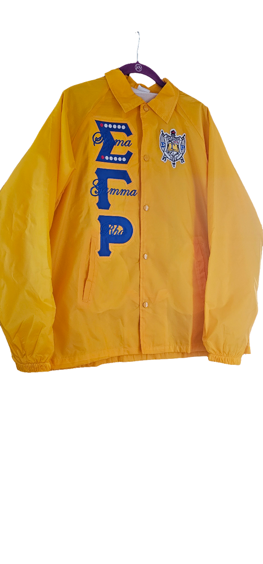 Sigma Gamma Rho: Zig Zag Stitch Line Jacket