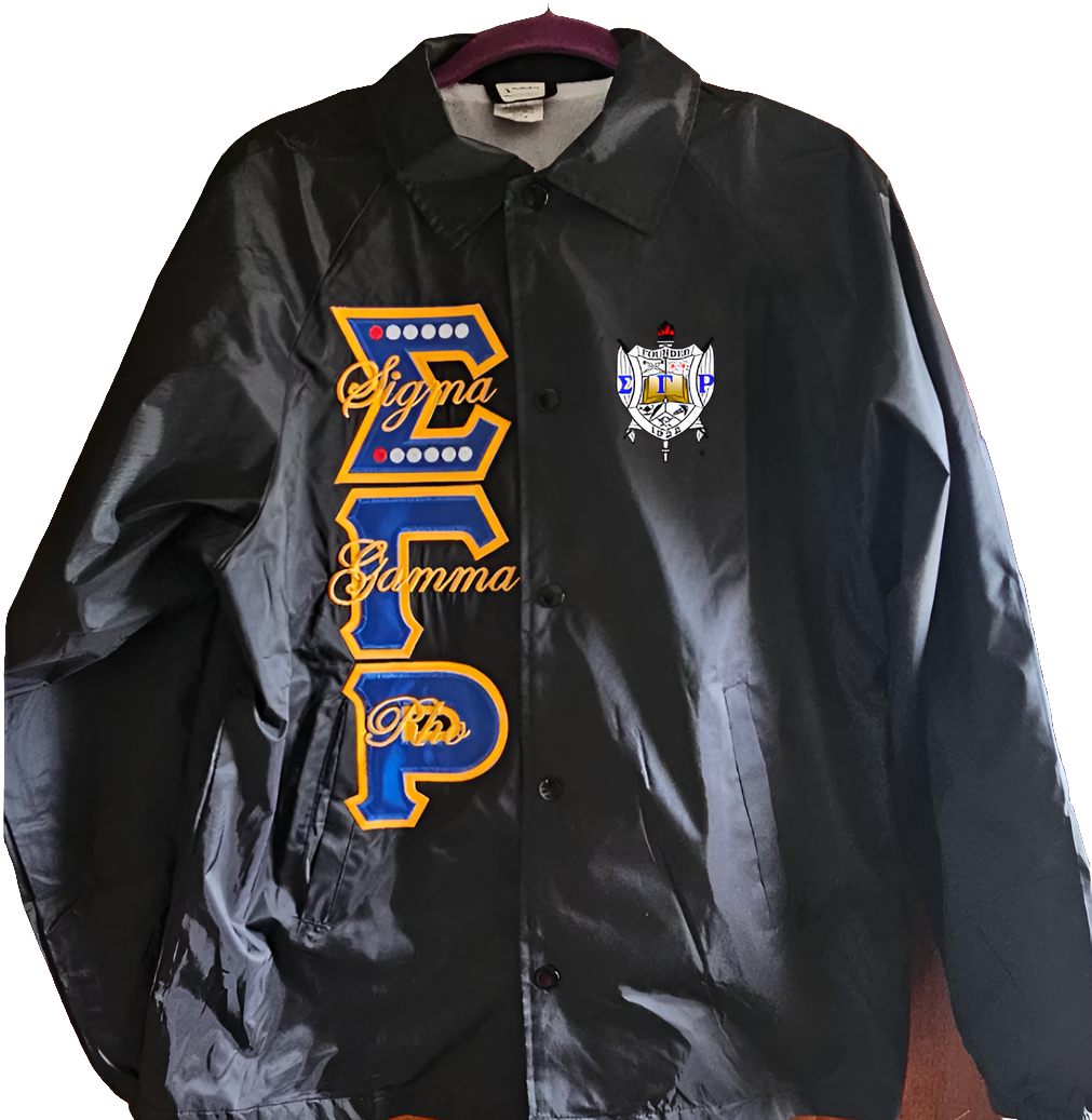 Sigma Gamma Rho: Zig Zag Stitch Line Jacket