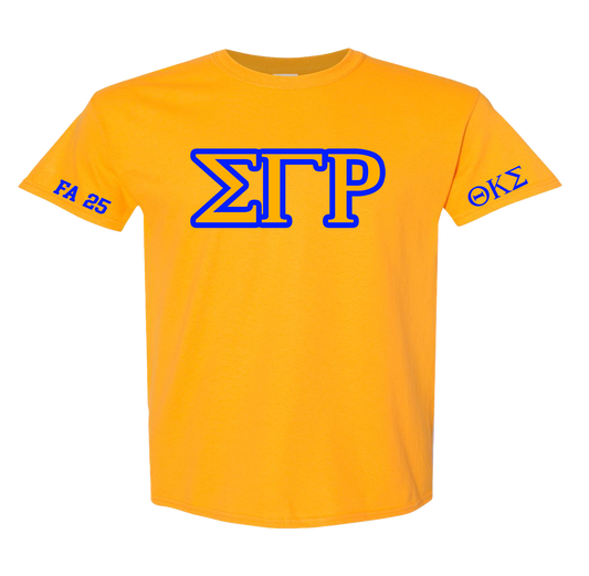 Embroidered Line Shirt