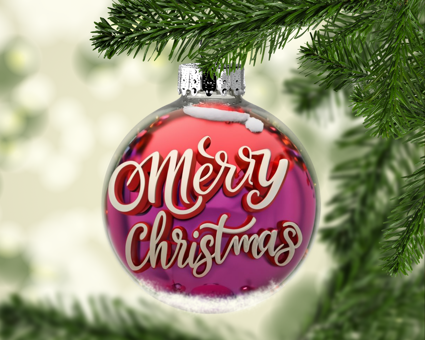 Merry Christmas Ornament
