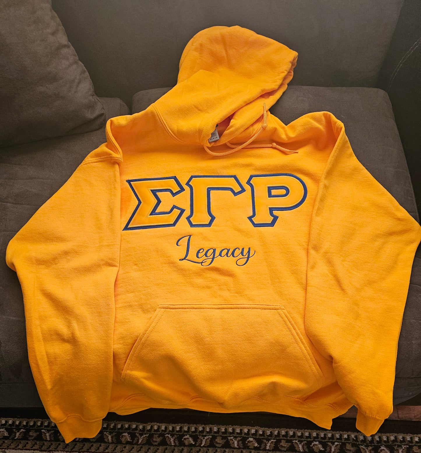 Sigma Gamma Rho Legacy: Hooded Letter Sweatshirt