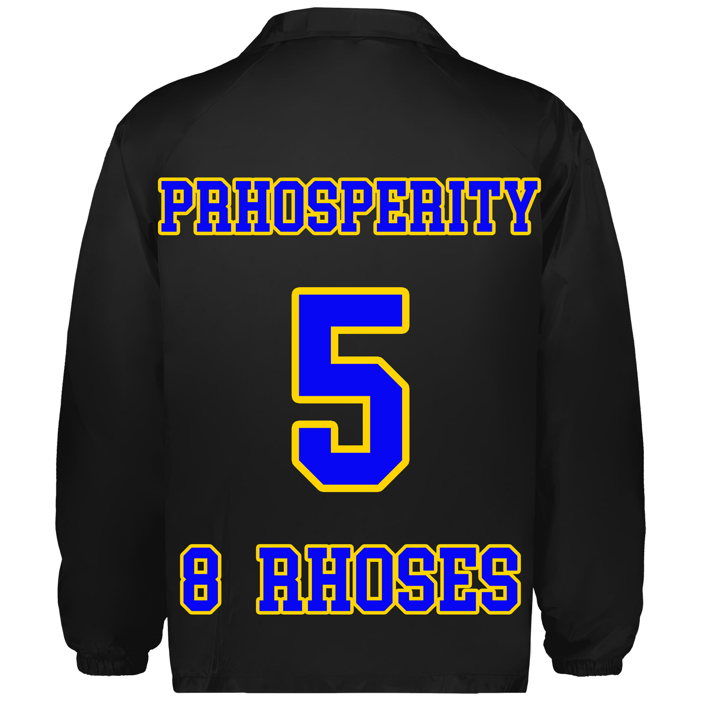 Sigma Gamma Rho: Zig Zag Stitch Line Jacket - Personalized