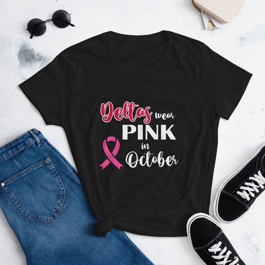 Deltas Wear Pink in October