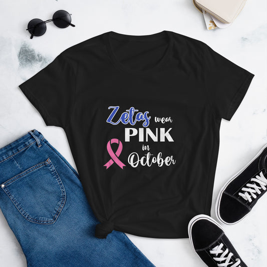 Zetas Wear Pink in October
