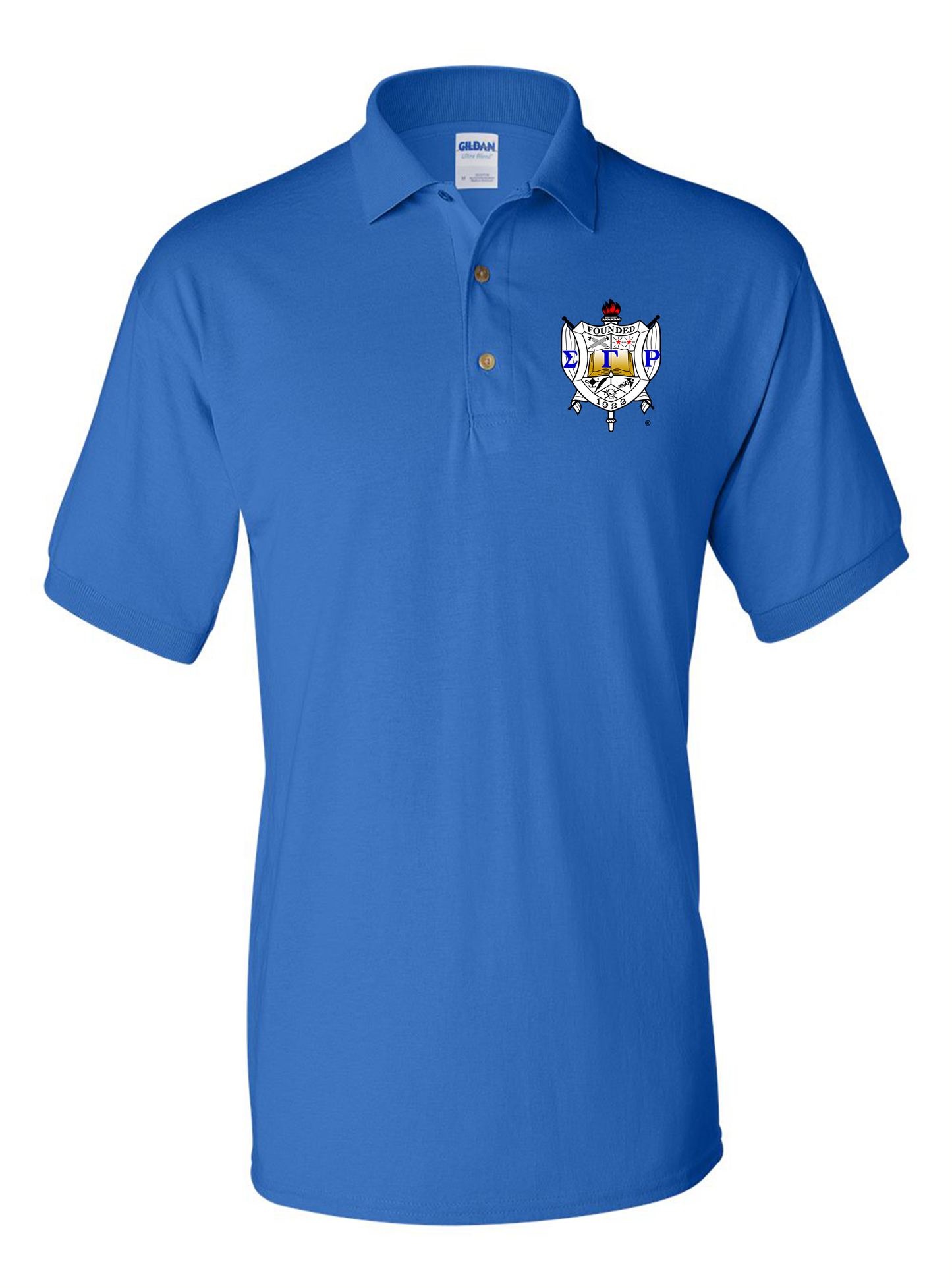 Sigma Gamma Rho: Polo (Embroidered Patch) - Unisex