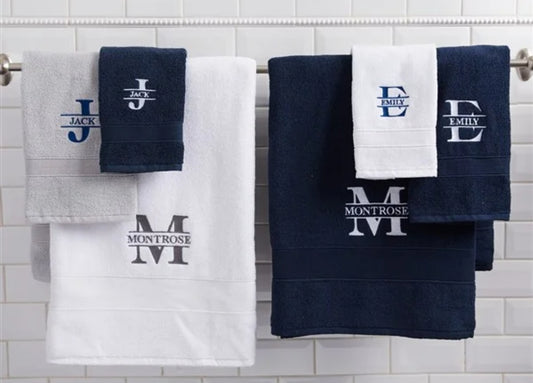 Embriodered Towels