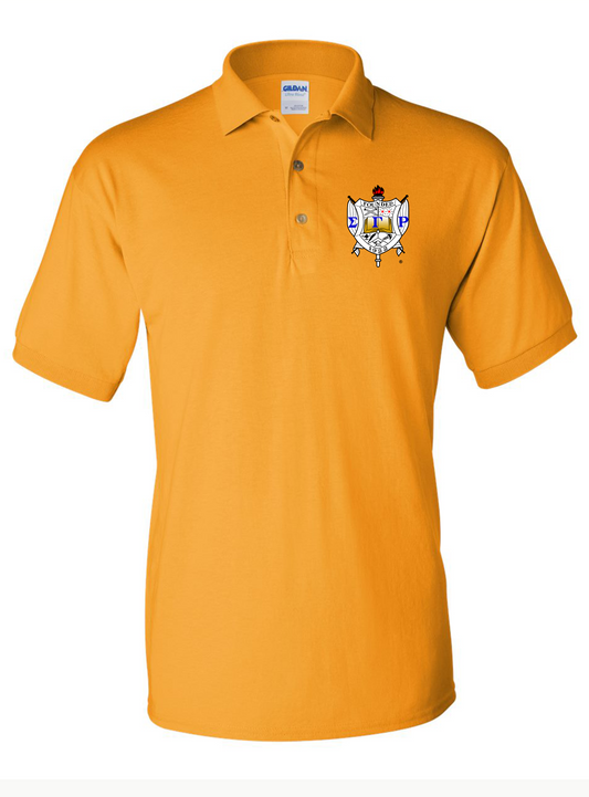 Adidas:  Sigma Gamma Rho:  Polo (Embroidered Patch)