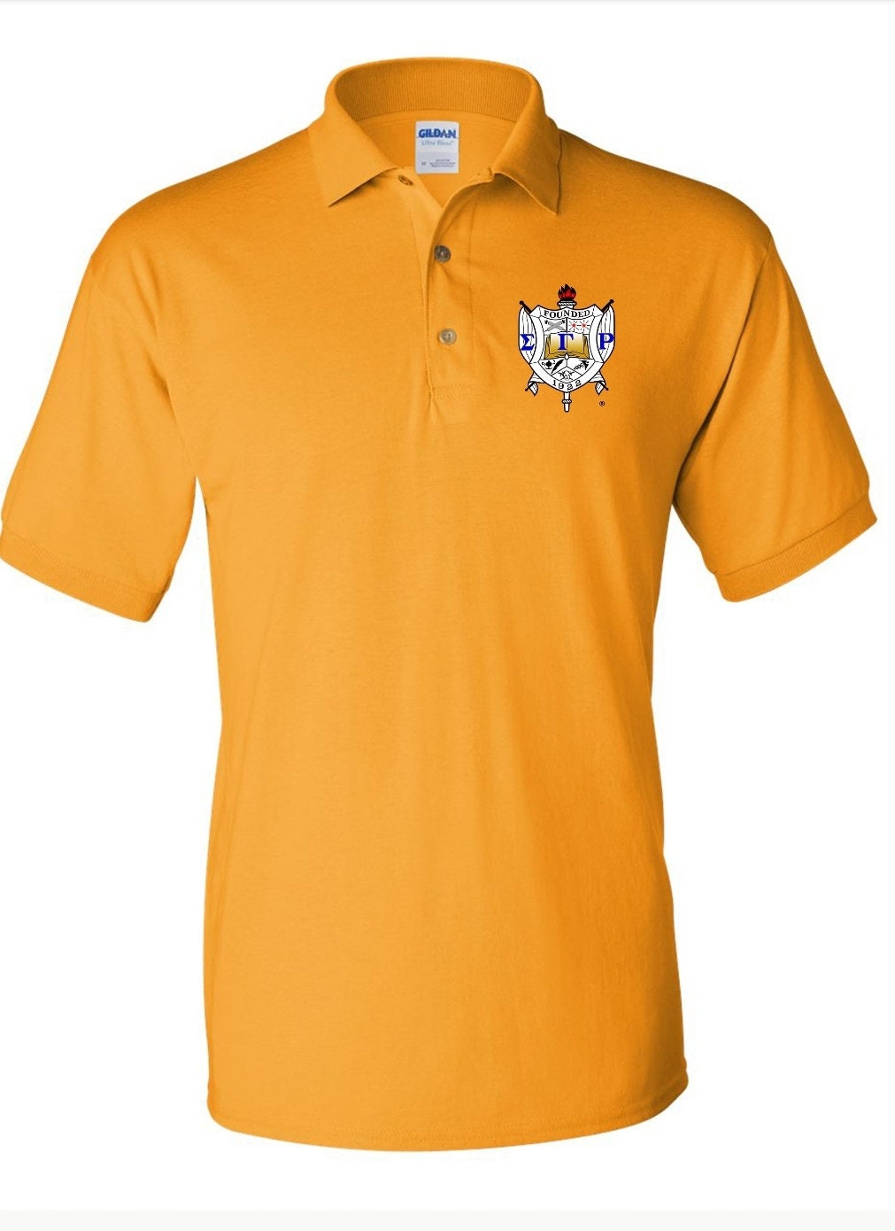 Sigma Gamma Rho Unisex Polo (Full Embroidered Shield)