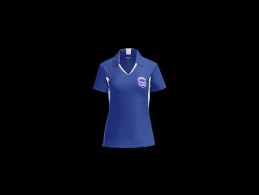 Zeta Phi  Beta Women's Cut Polo (Embroidered Shield Patch)