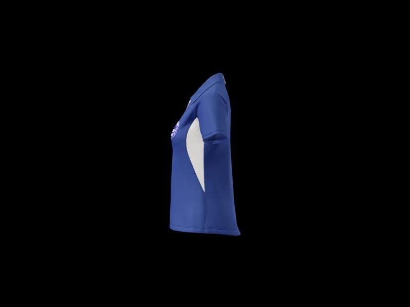Zeta Phi  Beta Women's Cut Polo (Embroidered Shield Patch)