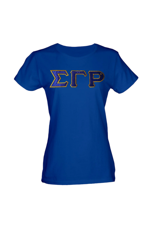 Sigma Gamma Rho Letter  T-Shirt