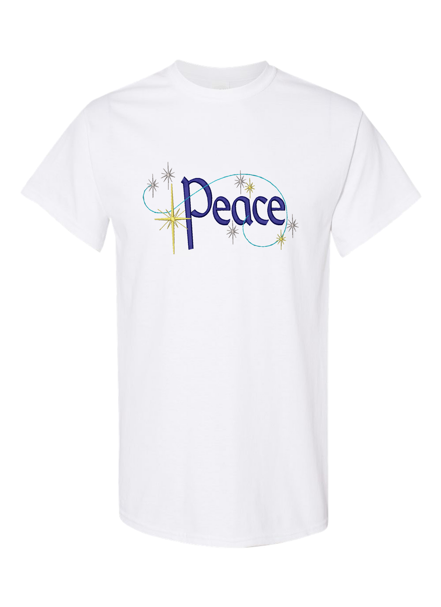 Peace T-Shirt (Embroidery/HTV)