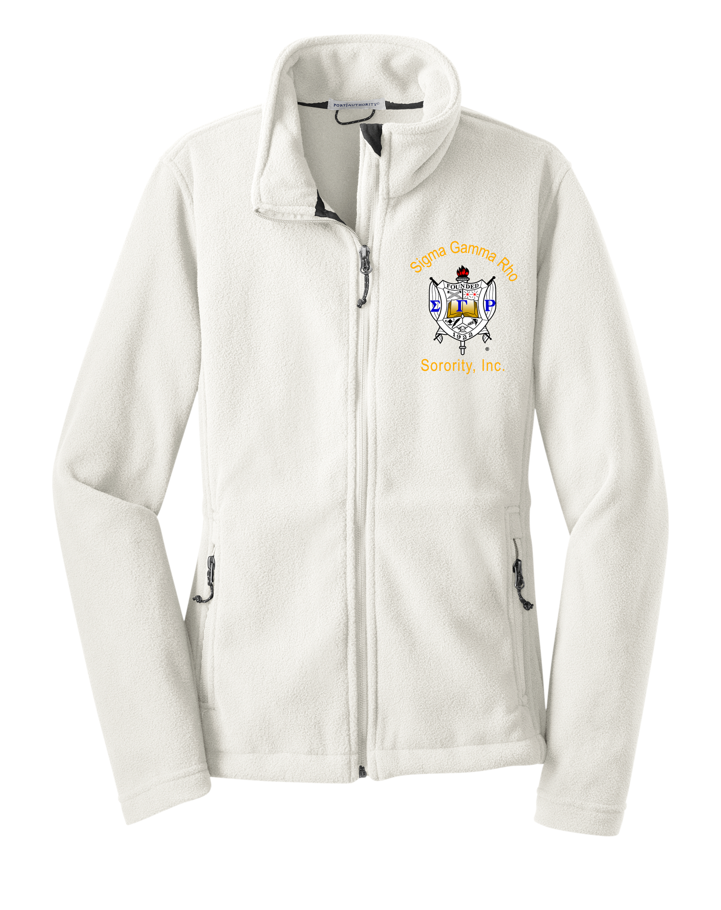 Sigma Gamma Rho Sorority Fleece (Embroidered Patch)