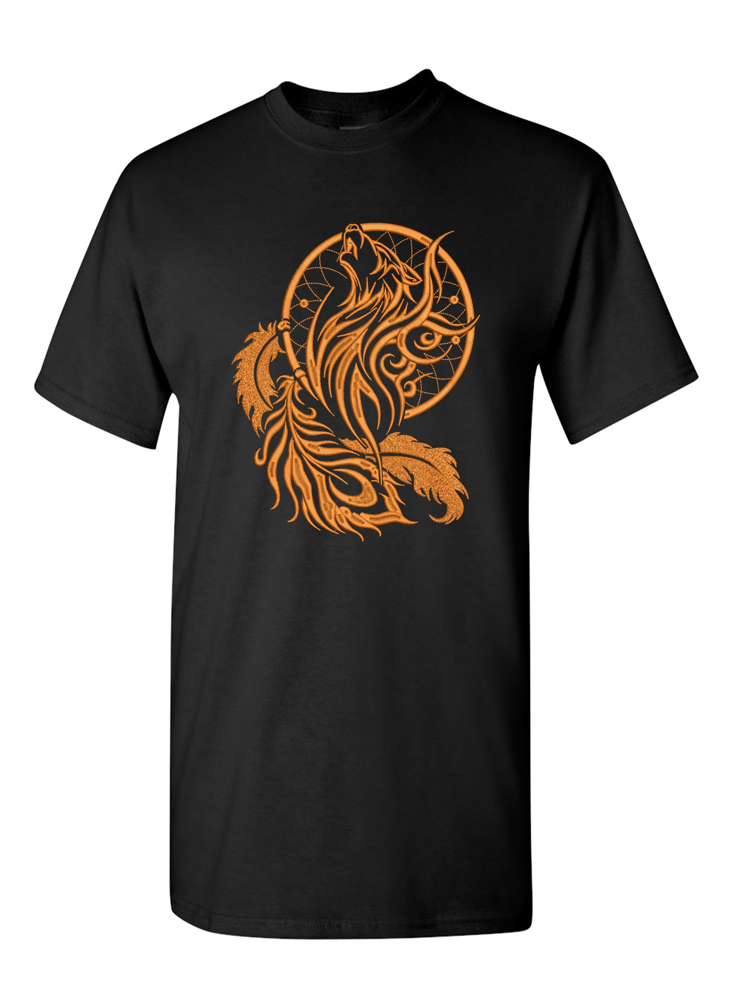 Wolf Dreamcatcher T-Shirt (Embroidered)