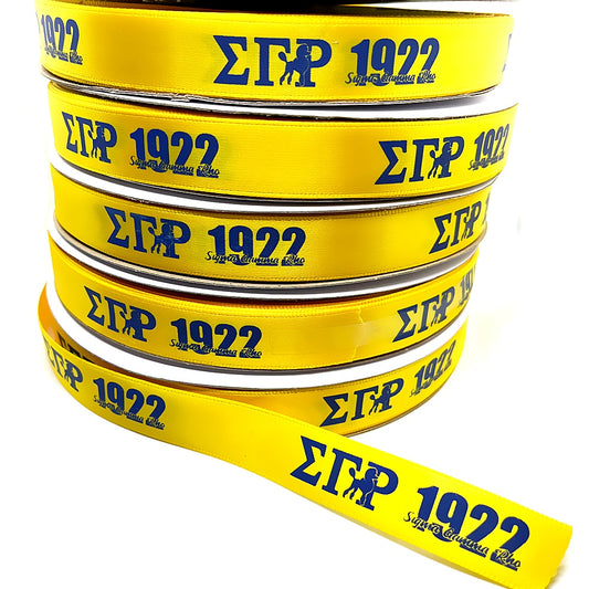 SIGMA GAMMA RHO 1922 Poodle Ribbon